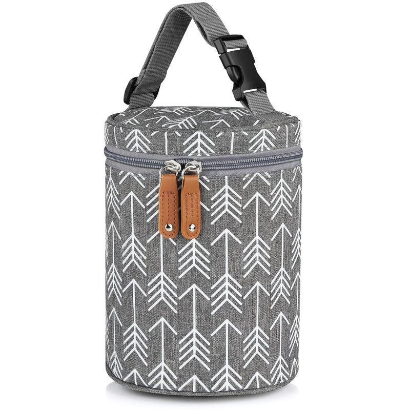 accmor Breastmilk Cooler Bag, Insulated Baby Bottle Cooler Tote Bags for Nursing Mom Daycare - Image 1